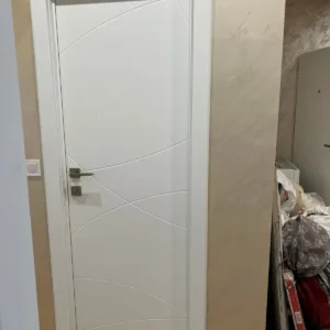 Комбинирана врата за баня VDA 100 Бяла